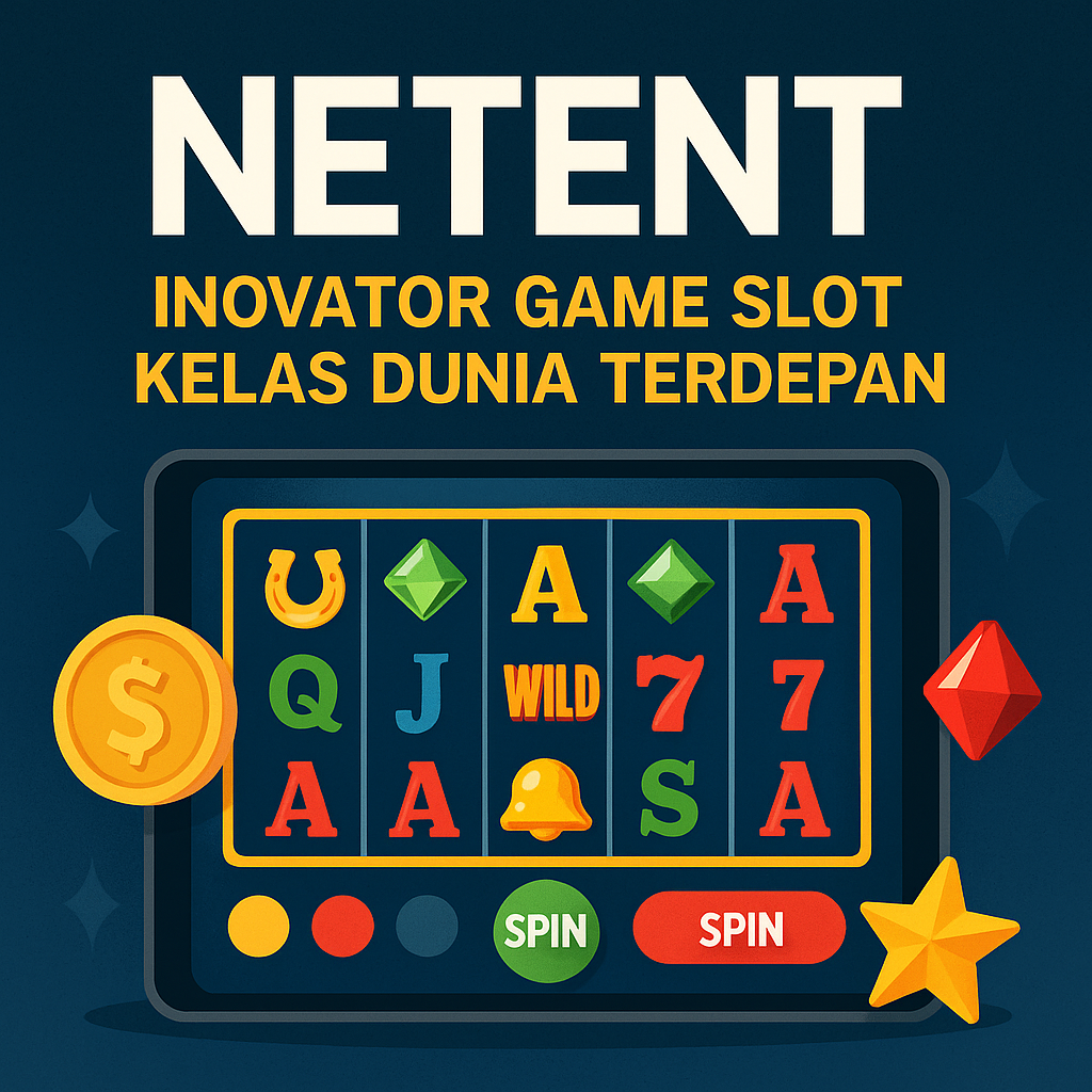 NetEnt: Inovator Game Slot Kelas Dunia yang Mendorong Evolusi Industri Digital
